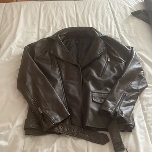 River Island leather jacket